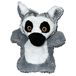 HAND PUPPET SOFTIE LEMUR